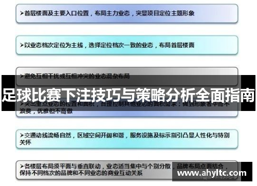 足球比赛下注技巧与策略分析全面指南